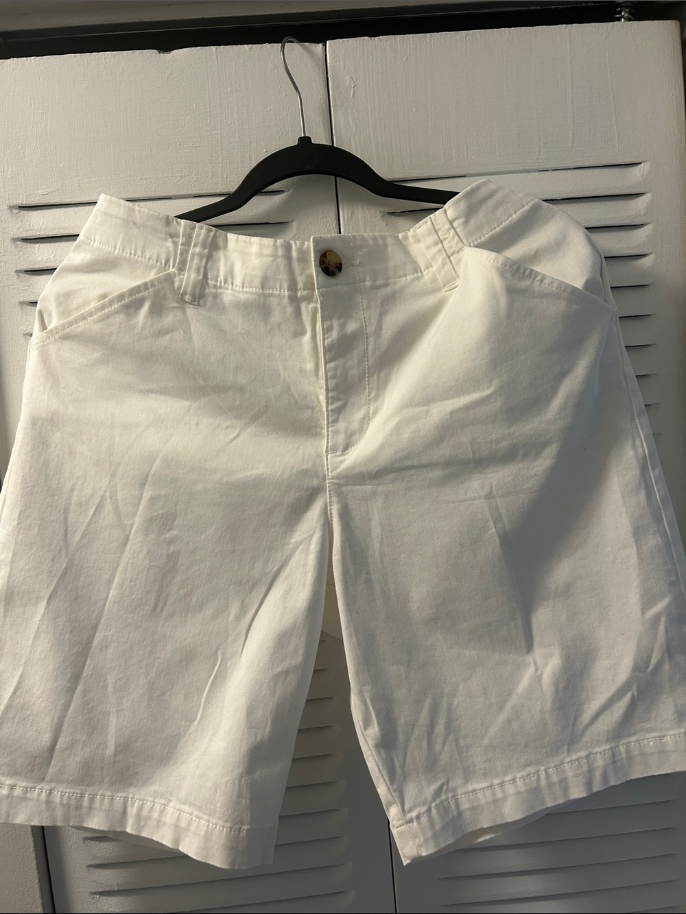 Lee White Women's Bermuda Shorts